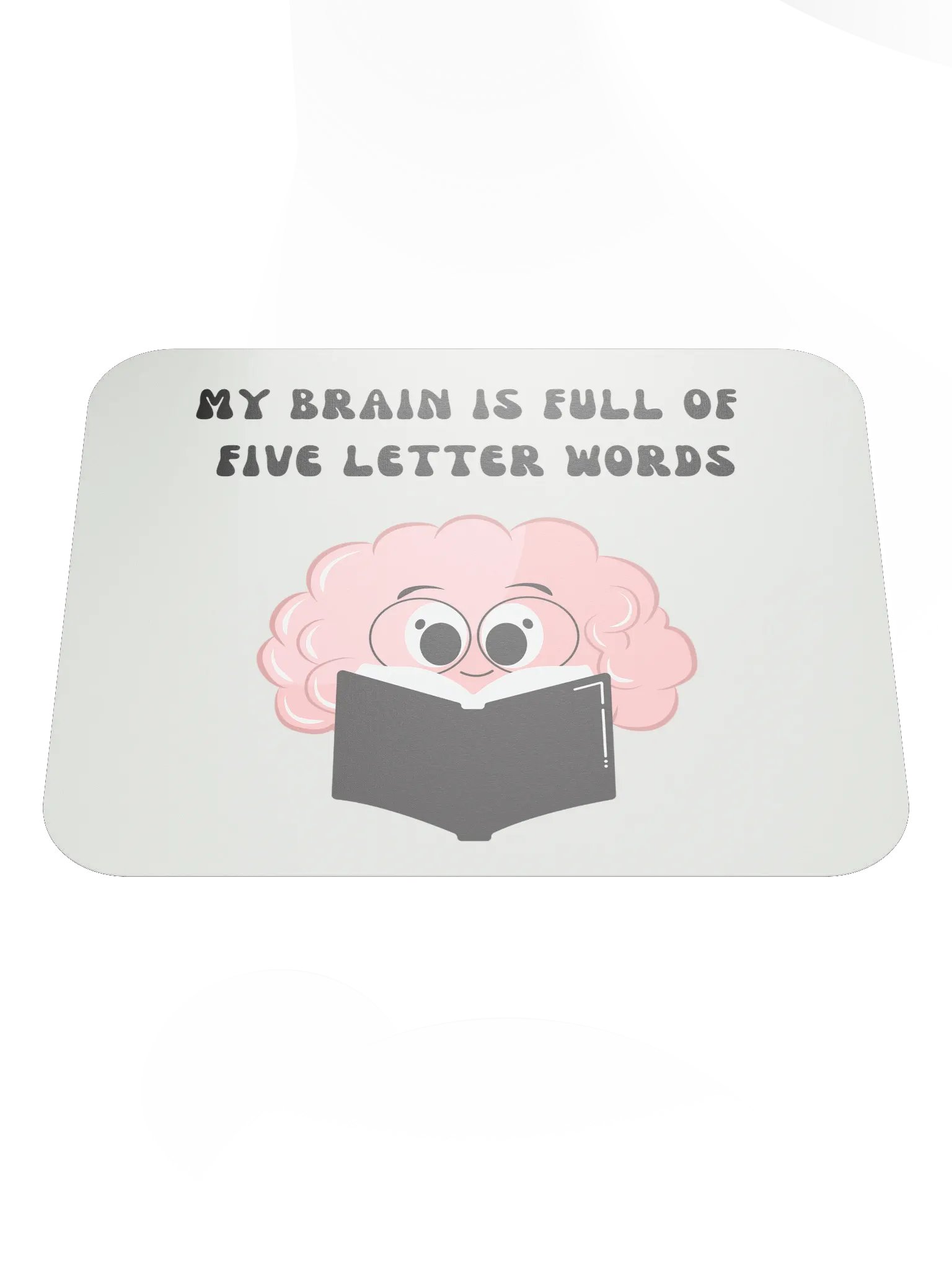 My Brain is full of Five Letter Words Mouse Pad product image (1)