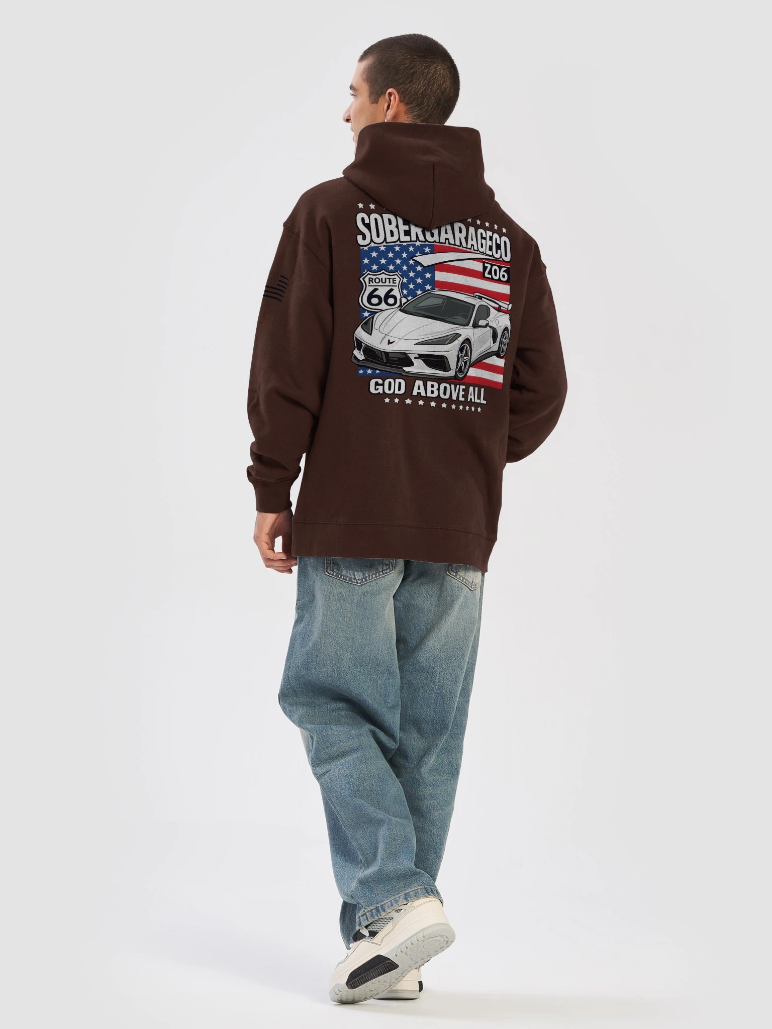 ZO7 C8 Corvette Sober Garage CO Hoodie product image (51)