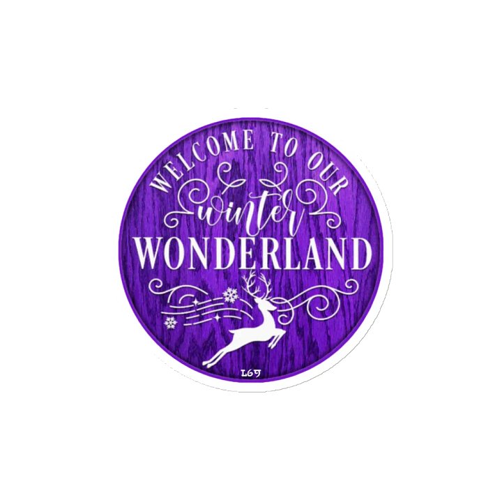 WELCOME TO OUR WINTER WONDERLAND product image (2)