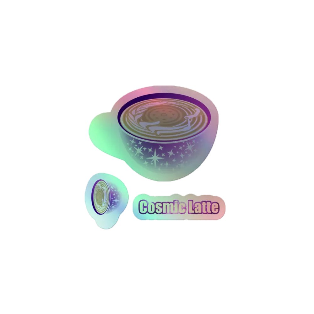 Cosmic Latte mug stickers product image (1)