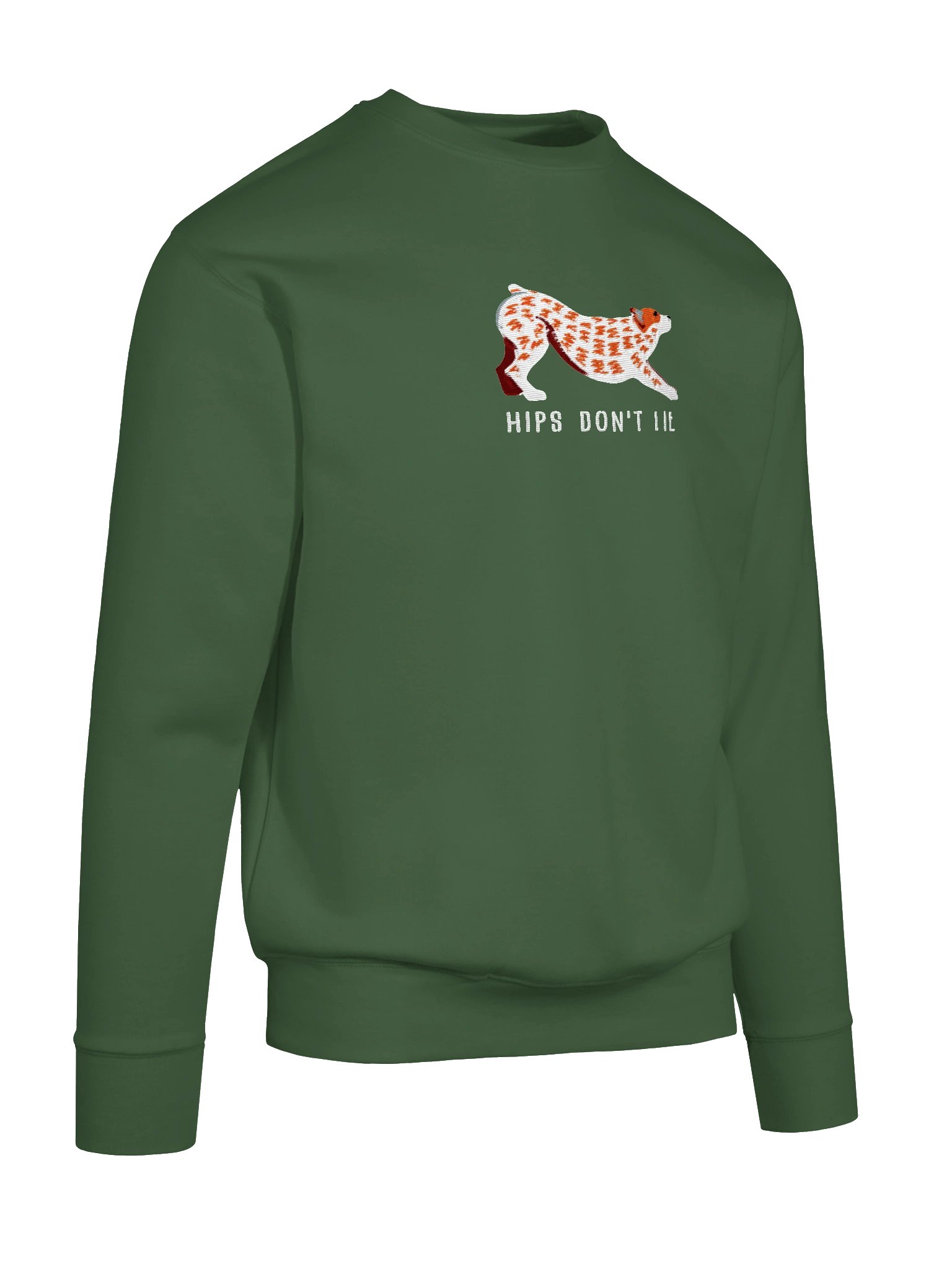Hips Don't Lie Sweatshirt (Embroidered) of an Australian Cattle Dog(Red Heeler) product image (38)