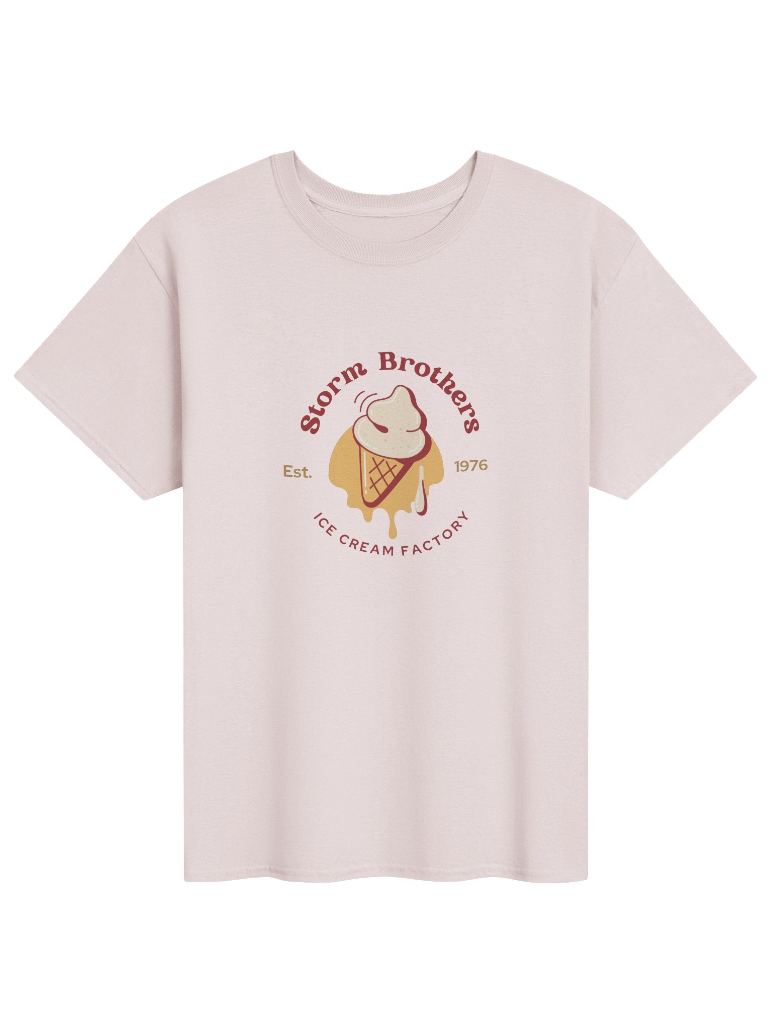 Storm Brothers Ice Cream Factory Logo Tee product image (2)