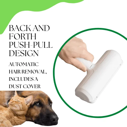 Reusable Pet Hair Remover Roller - Eco-Friendly Fur & Lint Cleaner product image (5)