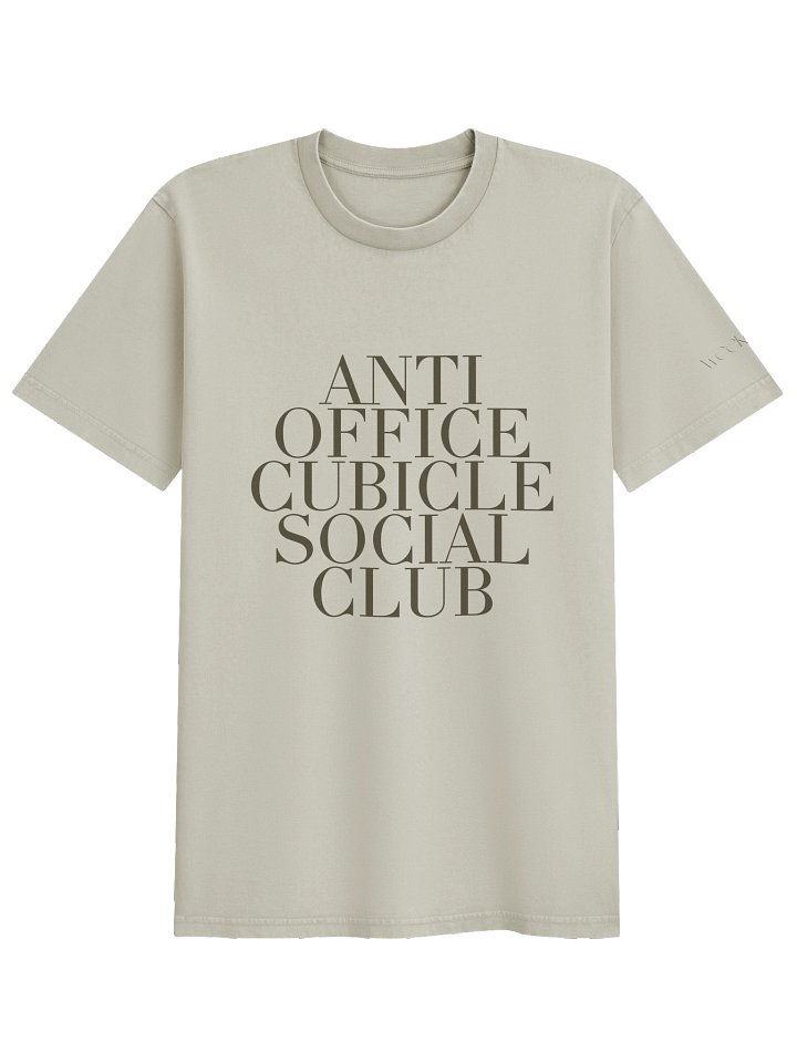 Anti Office Cubicle Social Club Tee product image (2)