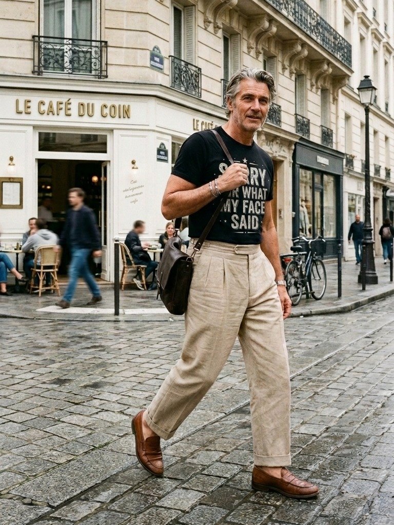 Sorry For What My Face Said – Vintage Streetwear T-Shirt product image (4)