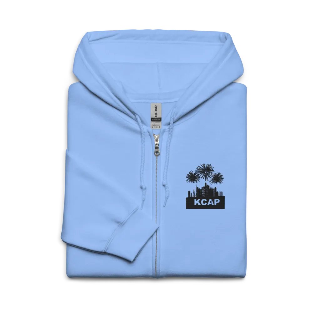 Zip Up Hoodie - Black Logo product image (10)