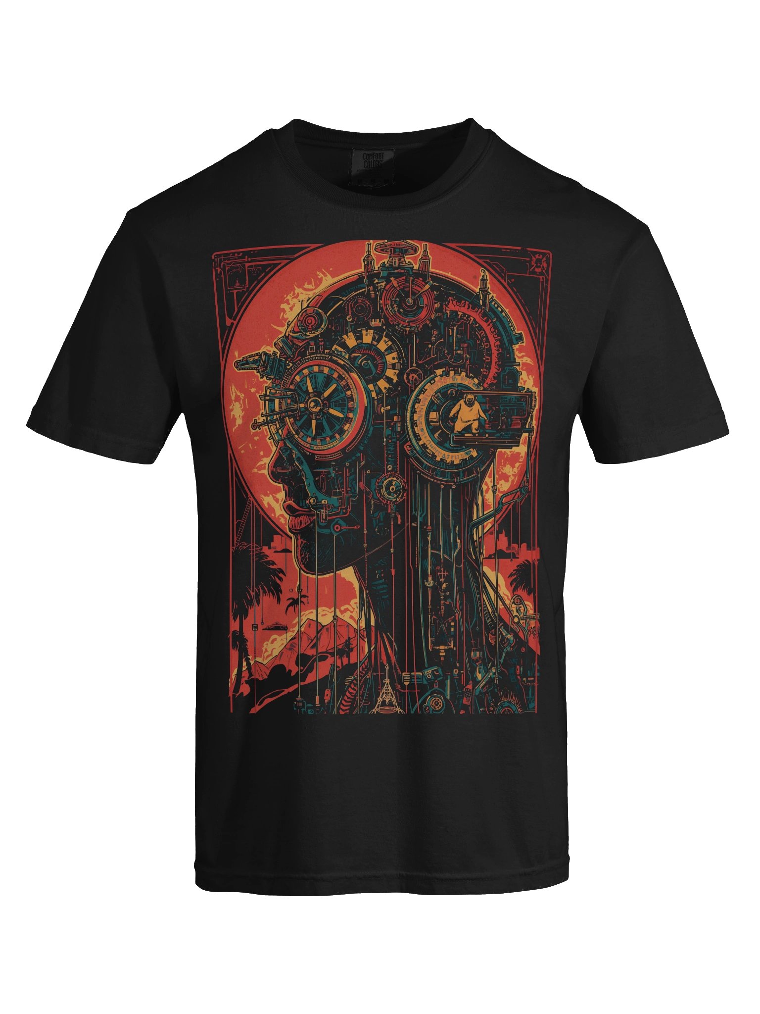 Cybernetic Mind Heavyweight T-Shirt product image (2)