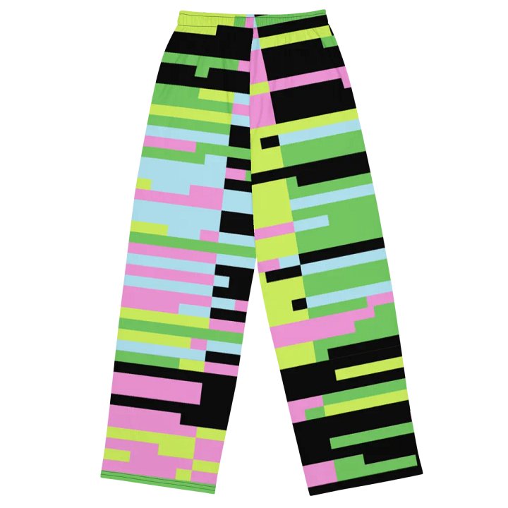 Mosaic Dream All-Over Wide-Leg Pants product image (2)