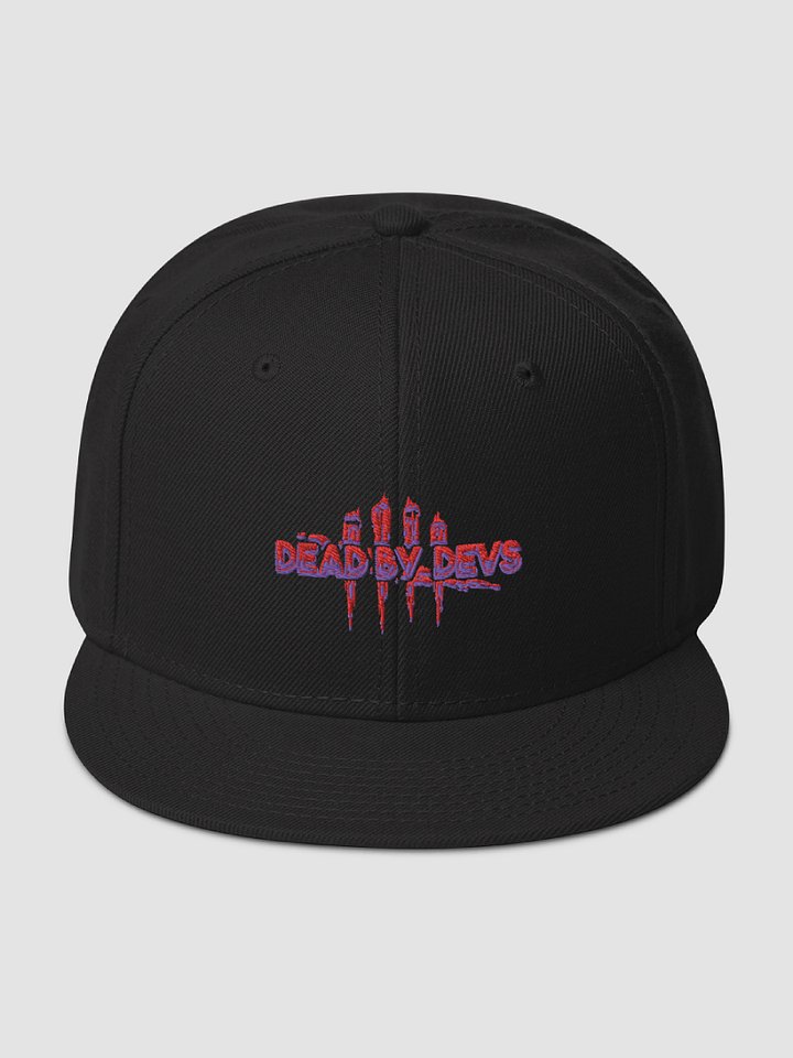 DEAD BY DEVS | CUSTOM EMBROIDED Otto Wool Blend Snapback Cap product image (1)