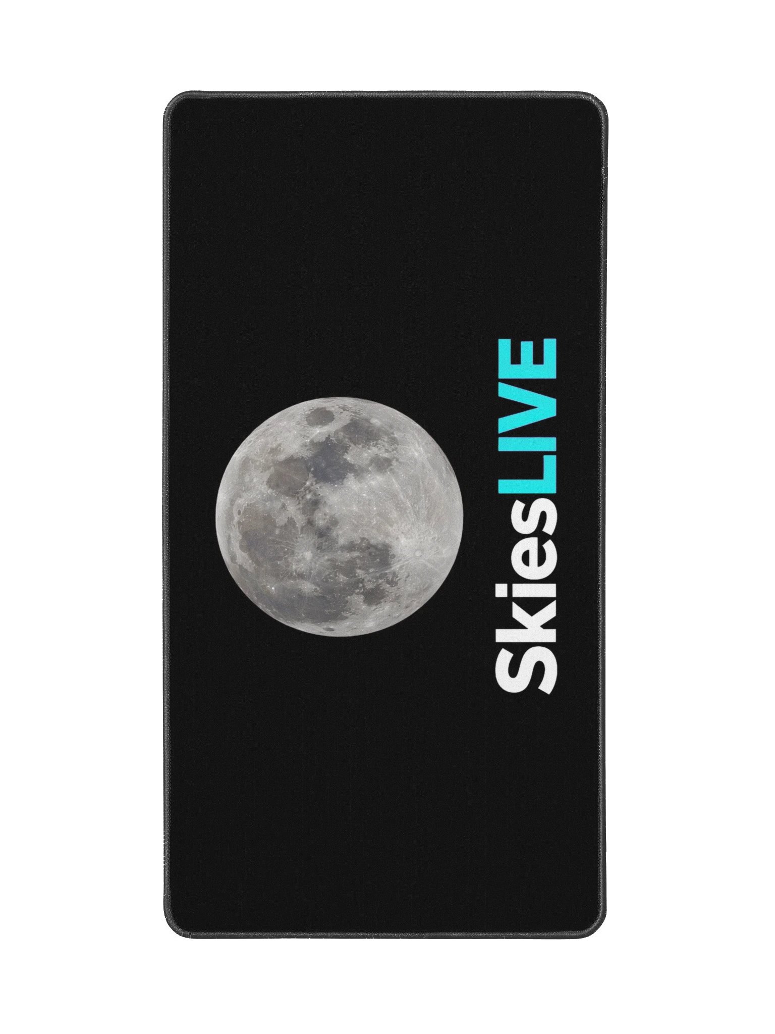 SkiesLIVE Moon Desk Mat (Black) product image (2)