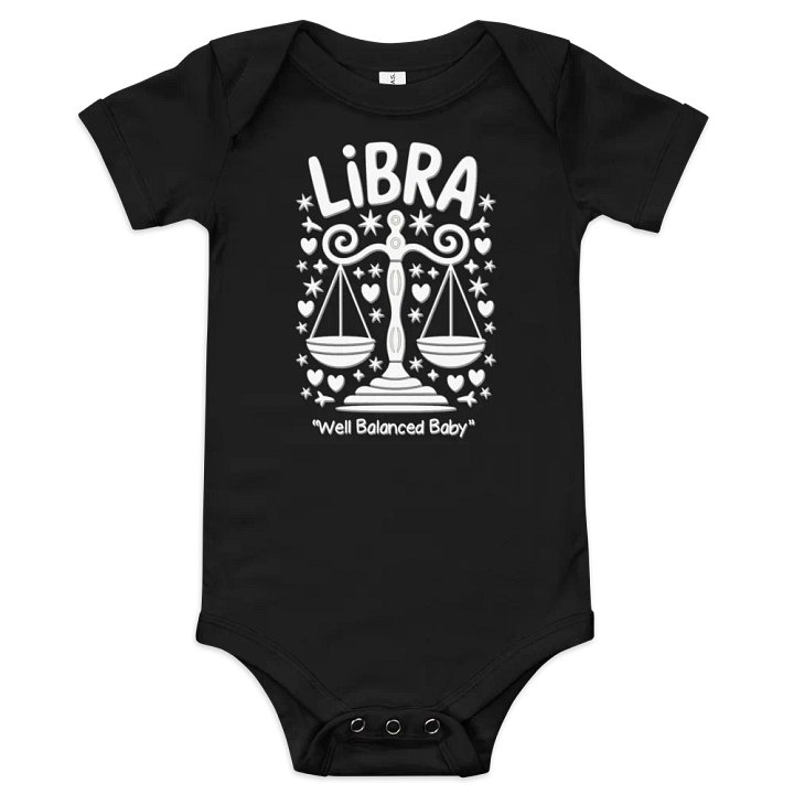 Zodiac Balance Baby Onesie product image (1)
