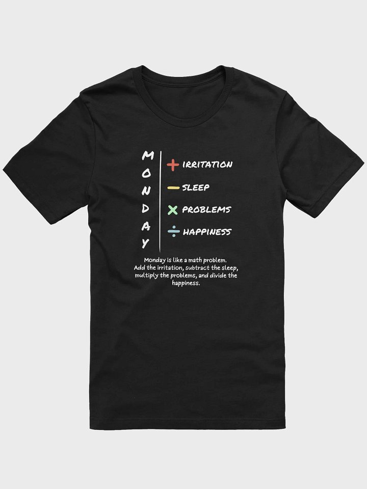 Monday is a life math problem product image (1)