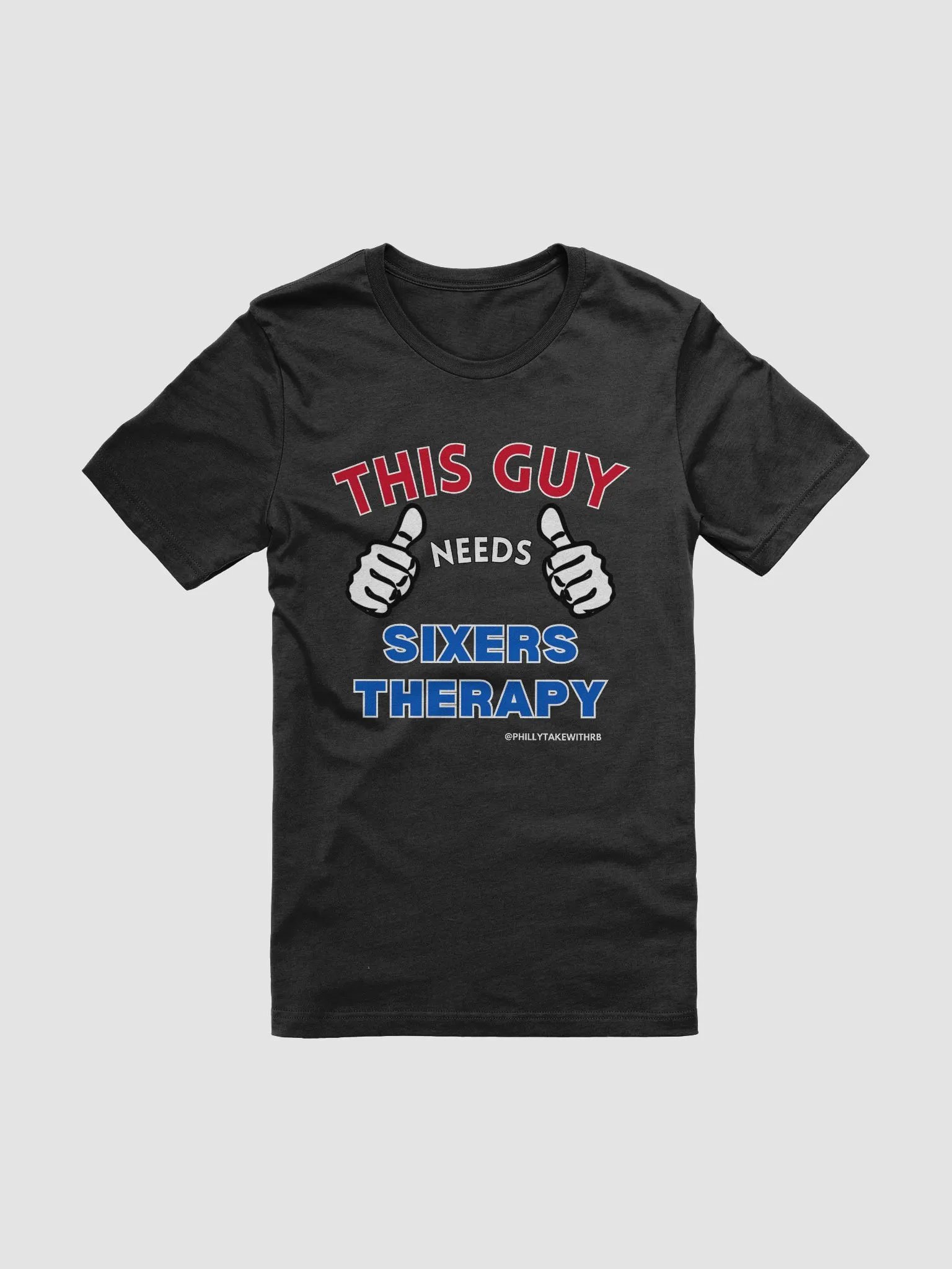 This Guy Needs Sixers Therapy Tee product image (1)