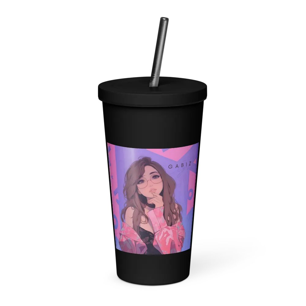 Gabi Gang Tumbler with a Straw product image (1)