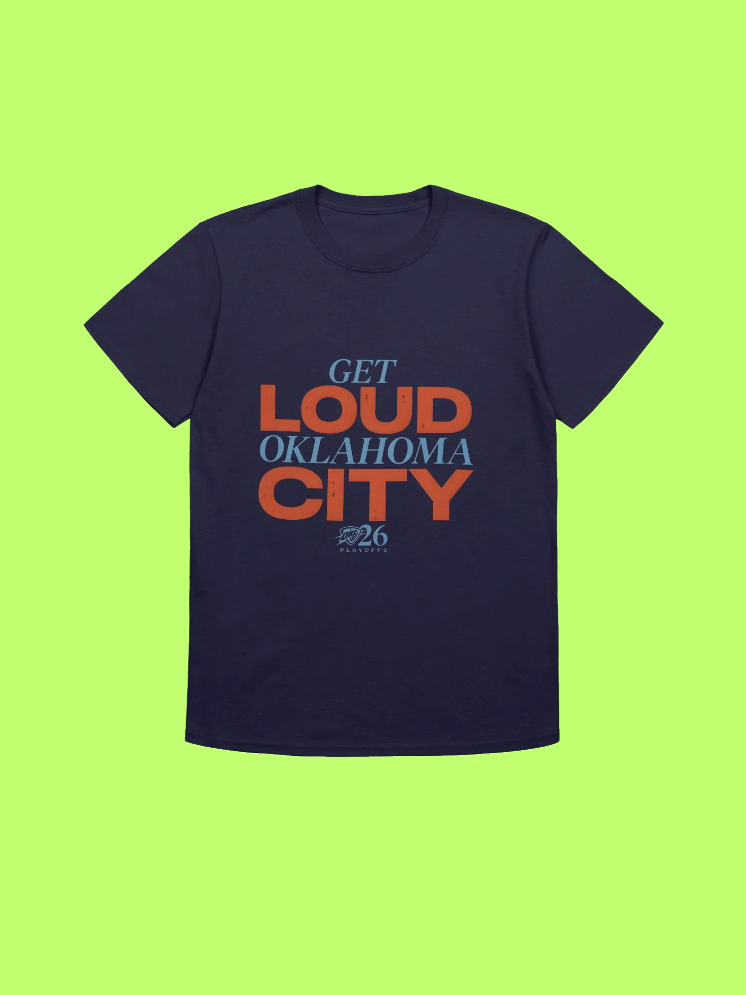 Get Loud Oklahoma City Playoffs Shirt product image (198)