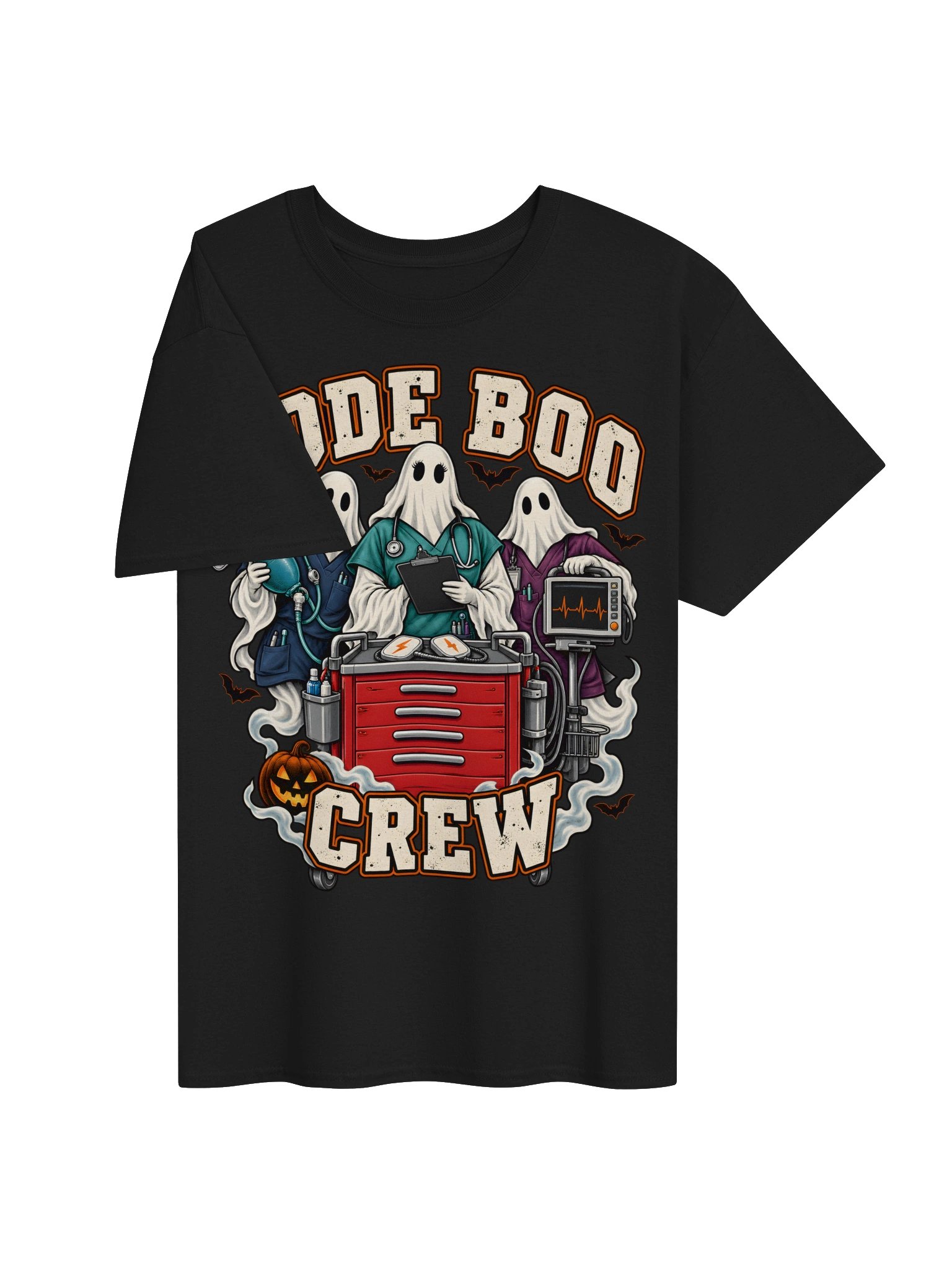 Code Boo Crew | Halloween Healthcare Team Shirt product image (4)