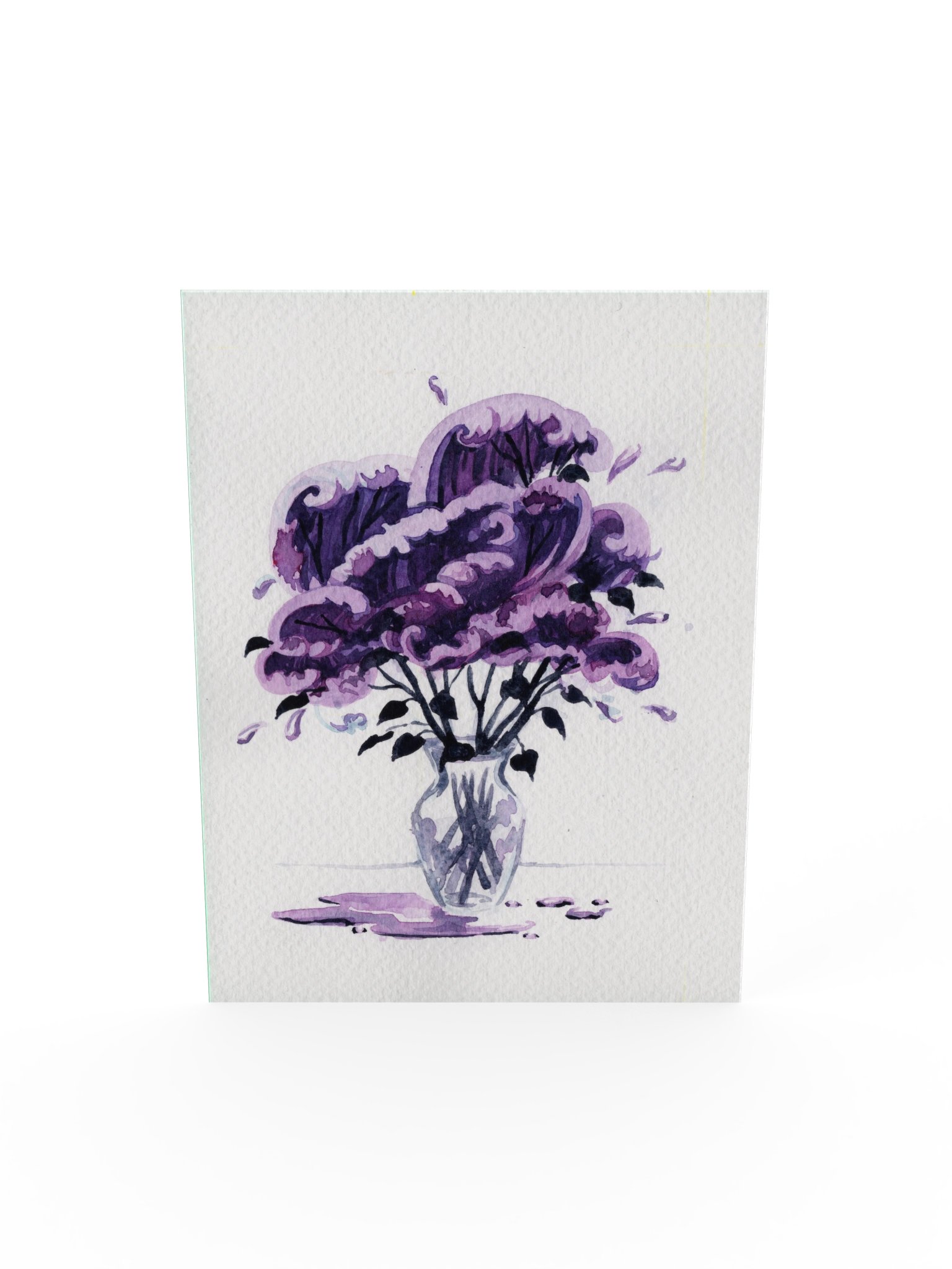 Lilac Ocean Art Print product image (5)