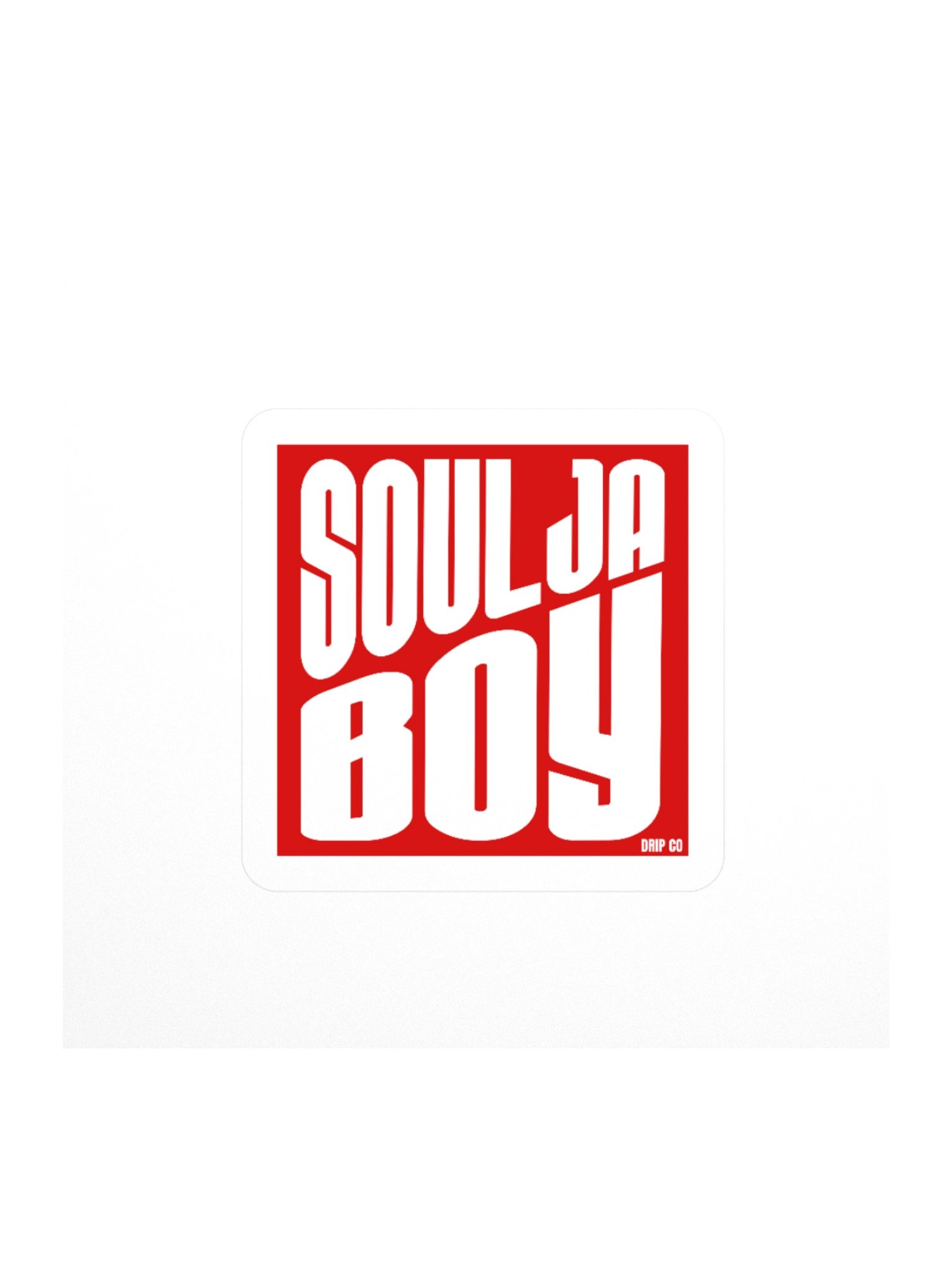 SOULJABOYDRIPCO Sticker product image (1)