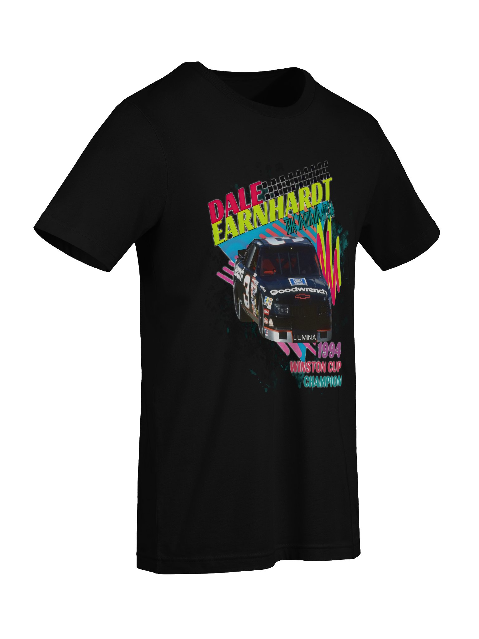 Dale Earnhardt 'The Intimidator' Neon Race Tee product image (9)