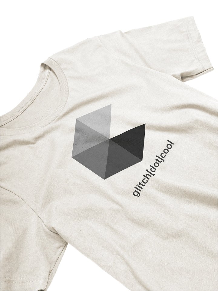 glitch.cool logo / vintage white product image (2)