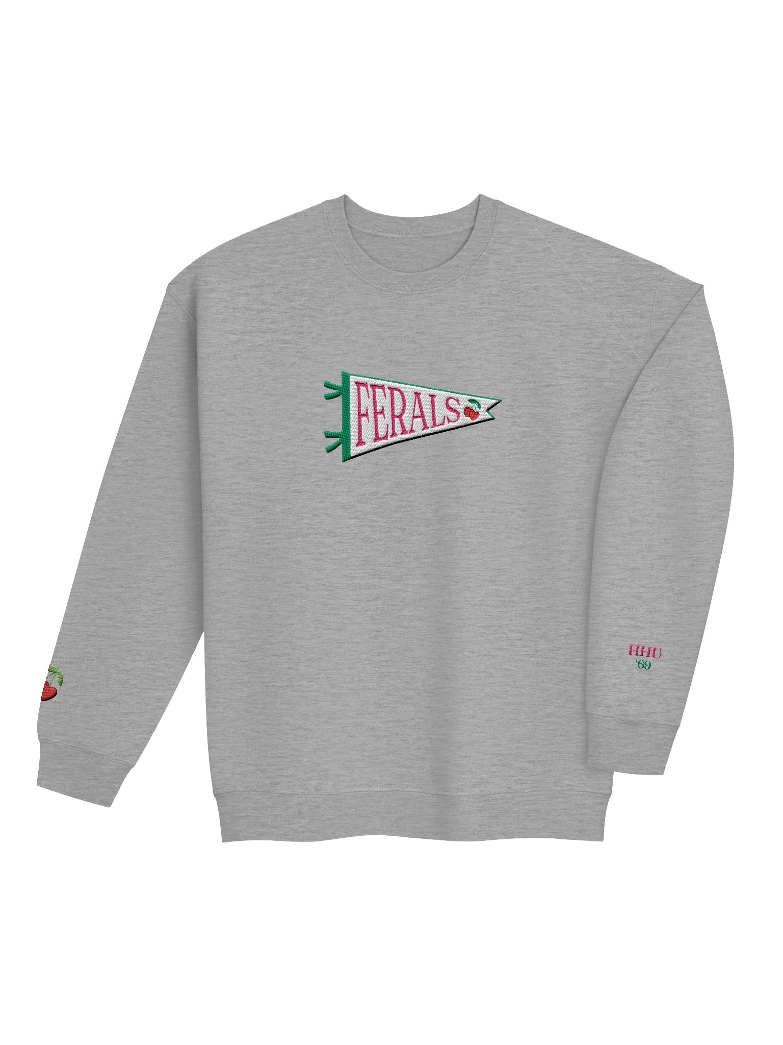 hhu ferals embroidered crewneck product image (4)