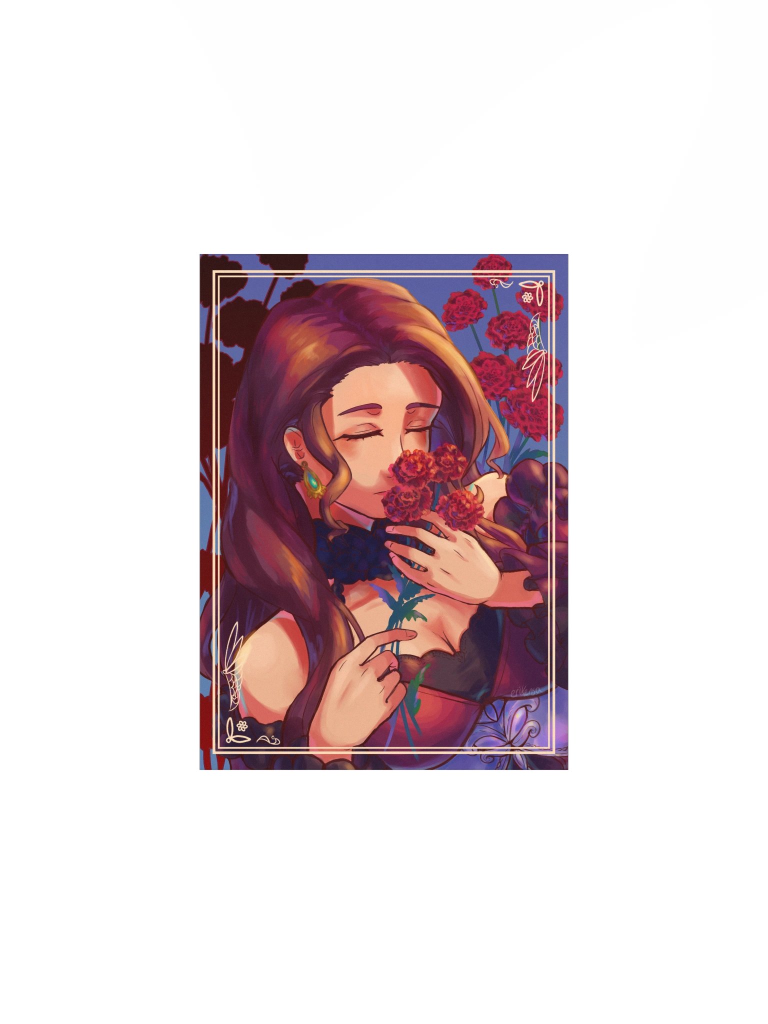 FE3H Dorothea Carnation Print product image (1)
