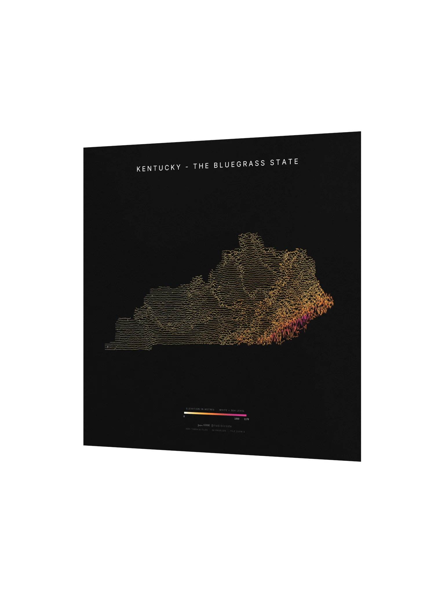 Ridgeline Poster - Kentucky product image (2)