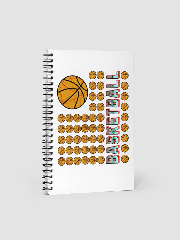 US Flag Basketball Hoops Galore Spiral Notebook product image (1)