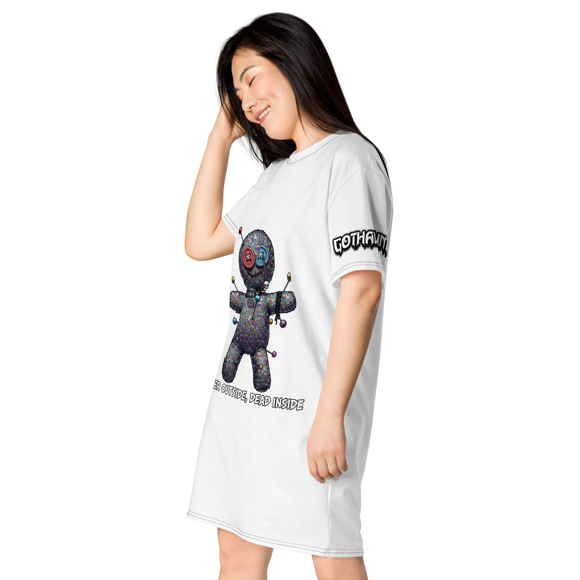 Dead Inside Sleep Shirt product image (3)