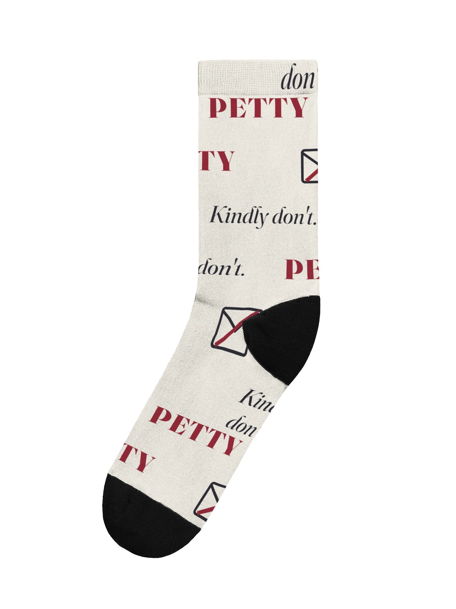 "Certified Petty" Crew Socks product image (1)