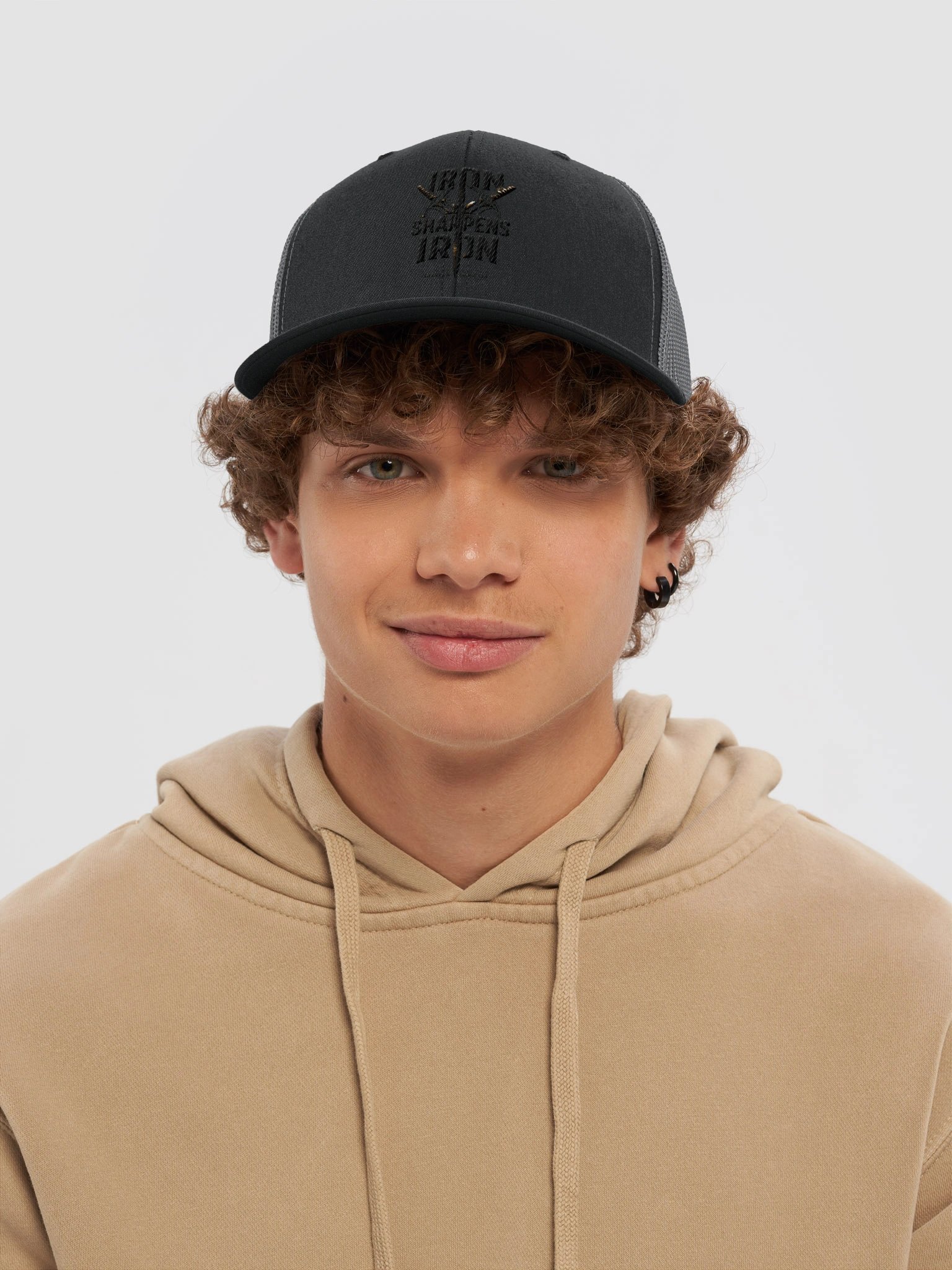 Iron Sharpens Iron - Stealth Trucker Hat product image (14)