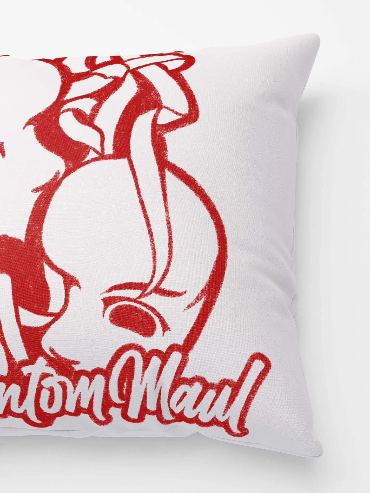 'PhantomMaul' Pillow Red product image (2)