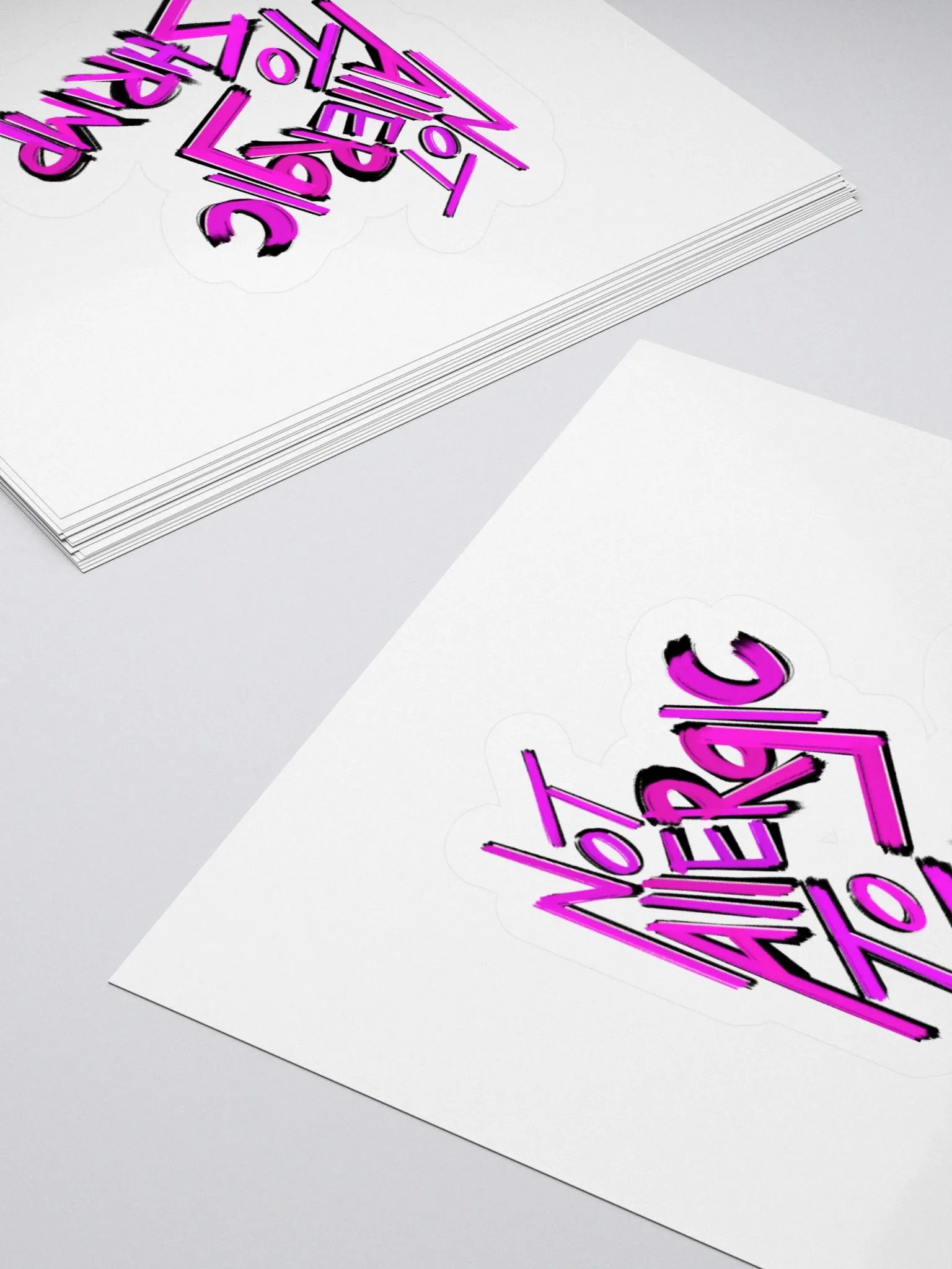 shrimp logo sticker product image (4)