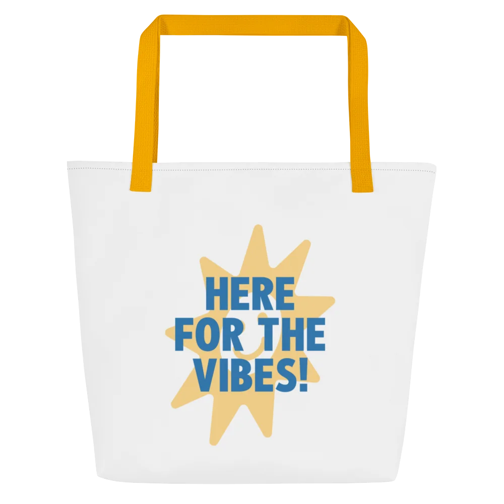 Here For The Vibes Tote Bag product image (1)