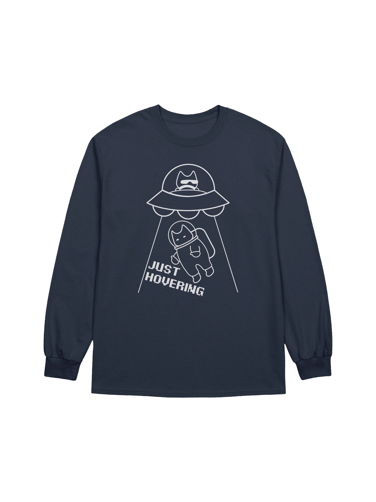 Astronaut Abduction - Unisex Adult Long Sleeve T-shirt product image (1)