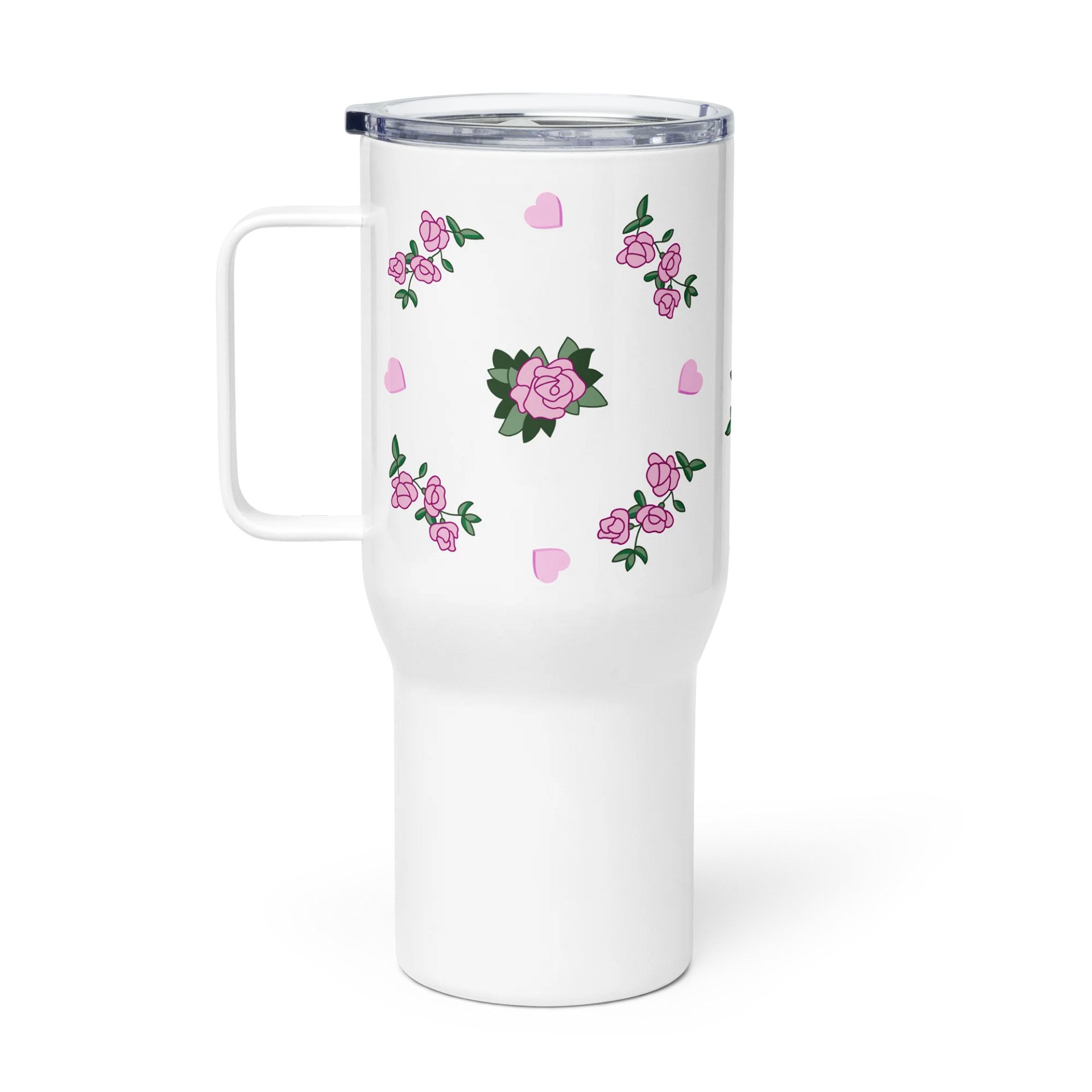 Rose Garden Stainless Steel Travel Mug product image (1)