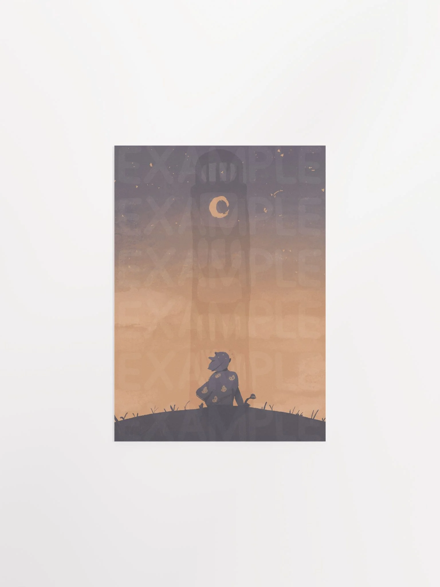 "Tower Watching" Print product image (1)