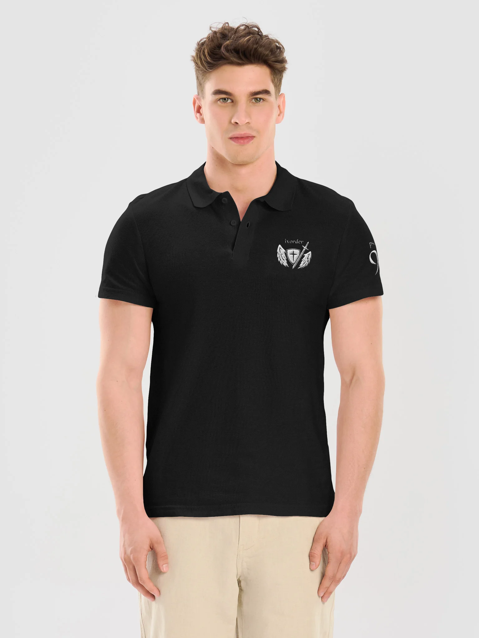 P91 Polo (Black) product image (9)