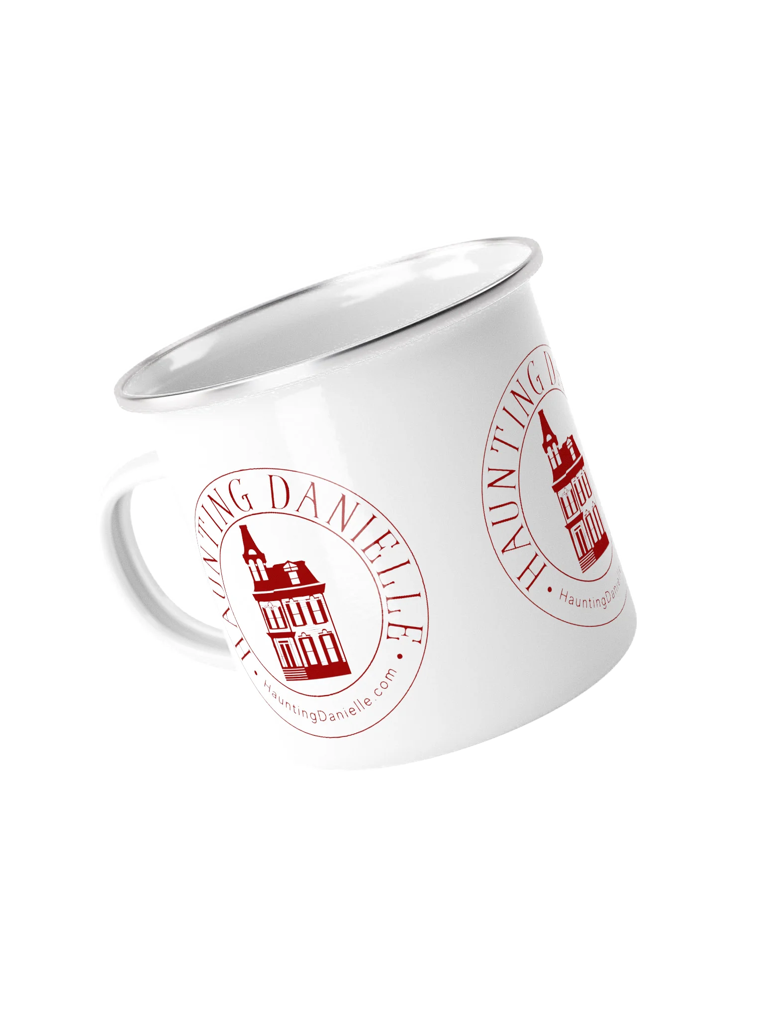 Haunting Danielle Red Metal Camping Cup product image (2)
