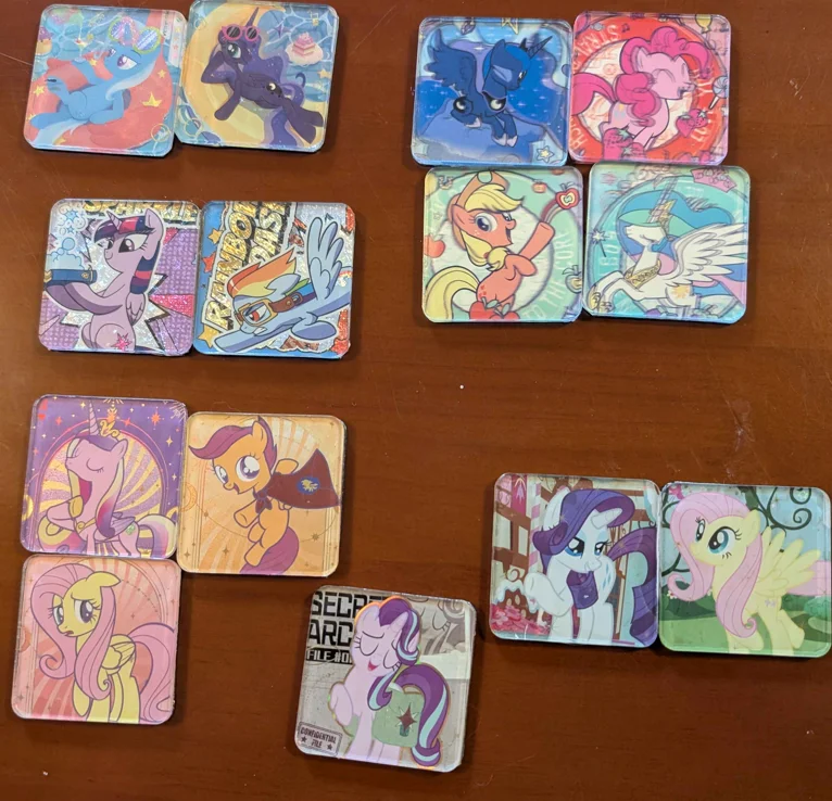 My Little Pony Upcycled Kayou Card Magnets product image (2)
