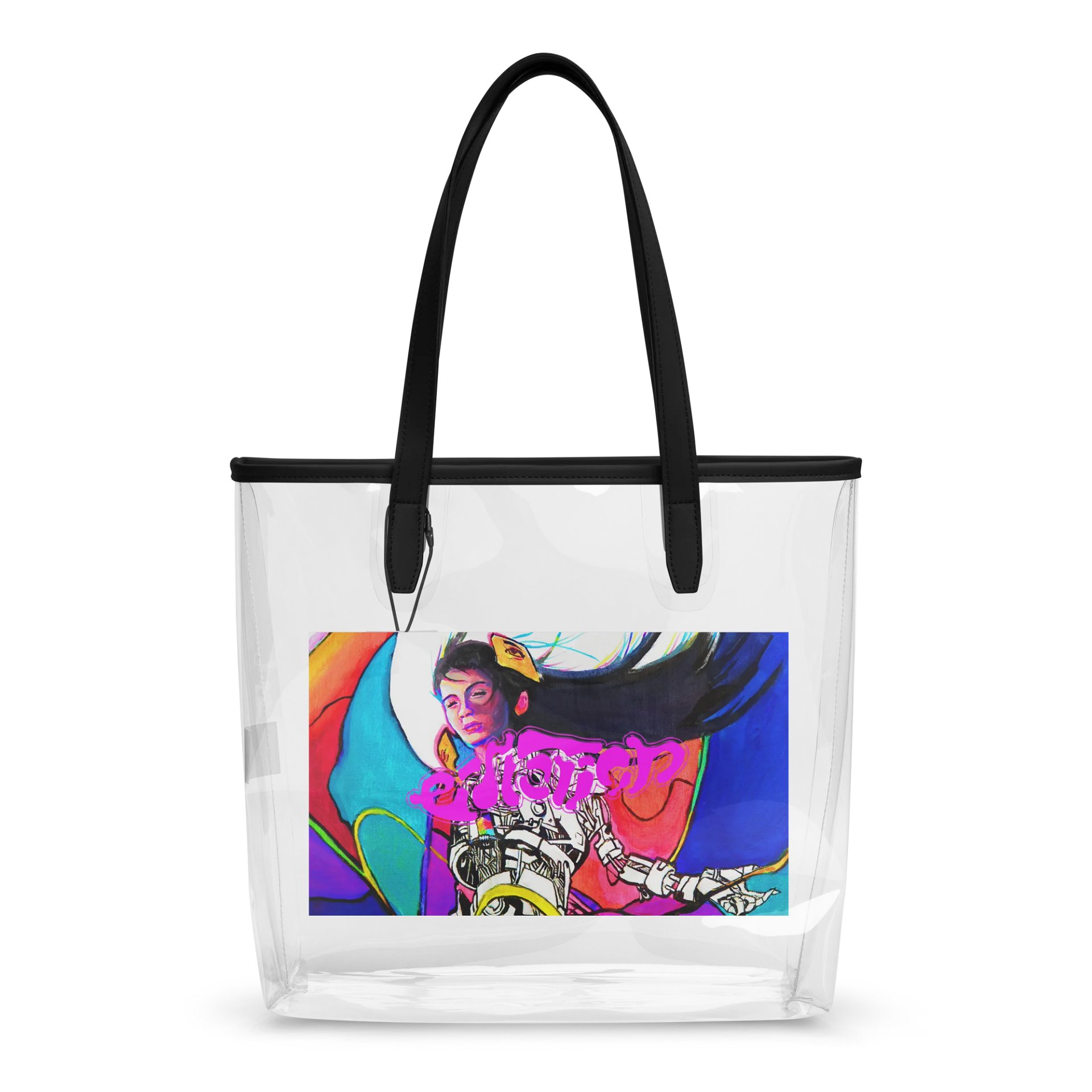OVERSATURATION - Clear Tote Bag product image (2)