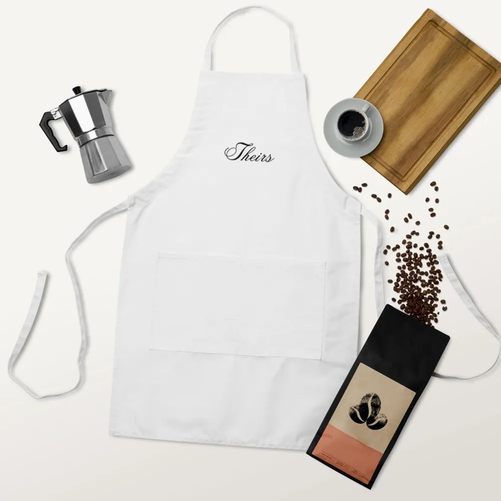 Apron - Theirs - on White product image (12)