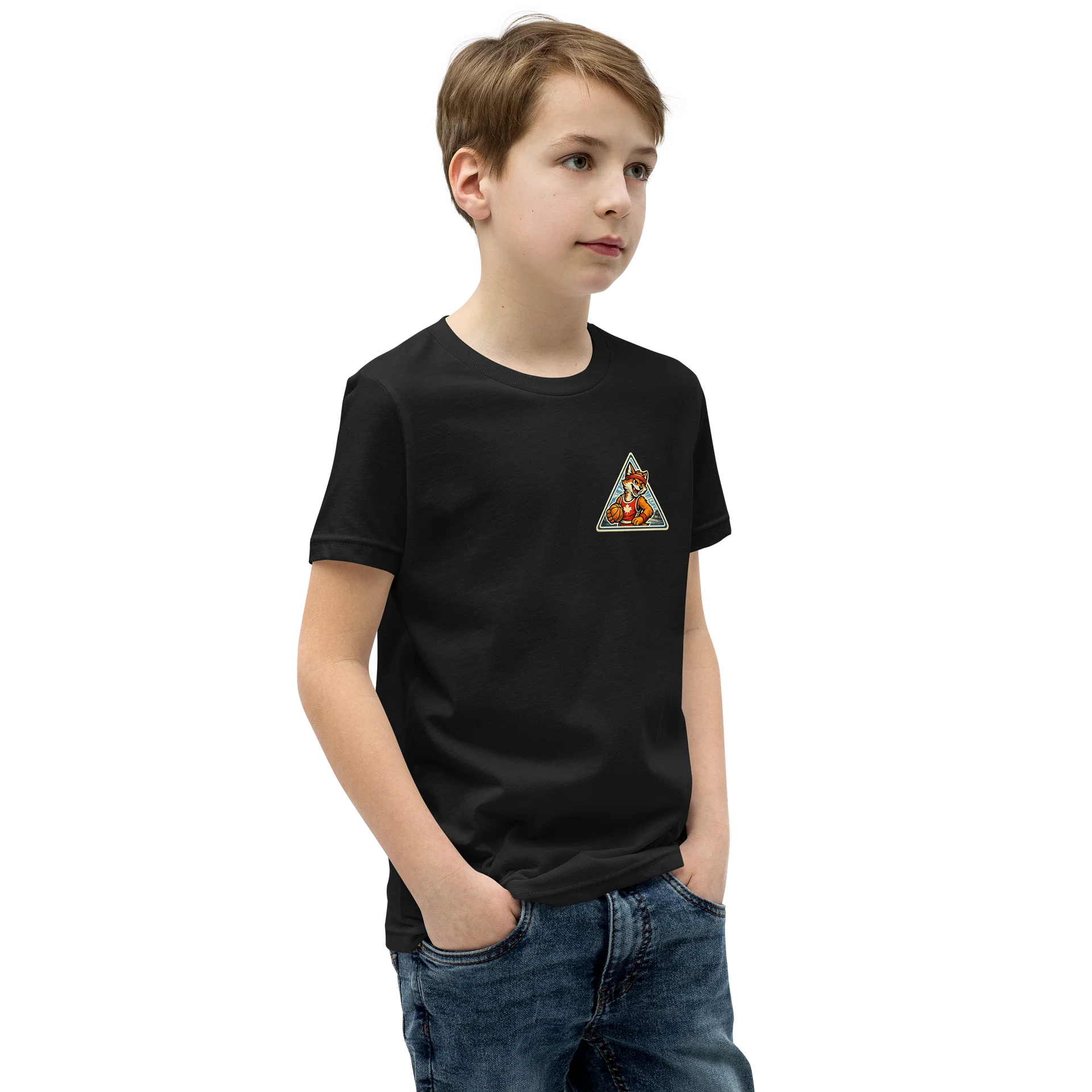Fox Basketball Player T-Shirt for Kids | The Wild Games product image (5)