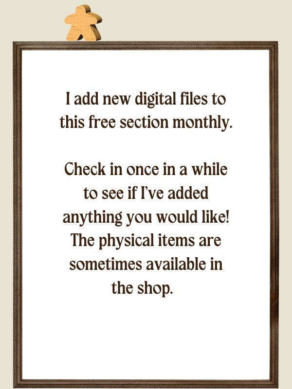 Board Game Room Warnings Poster - DIGITAL DOWNLOAD - 11" x 14" product image (4)