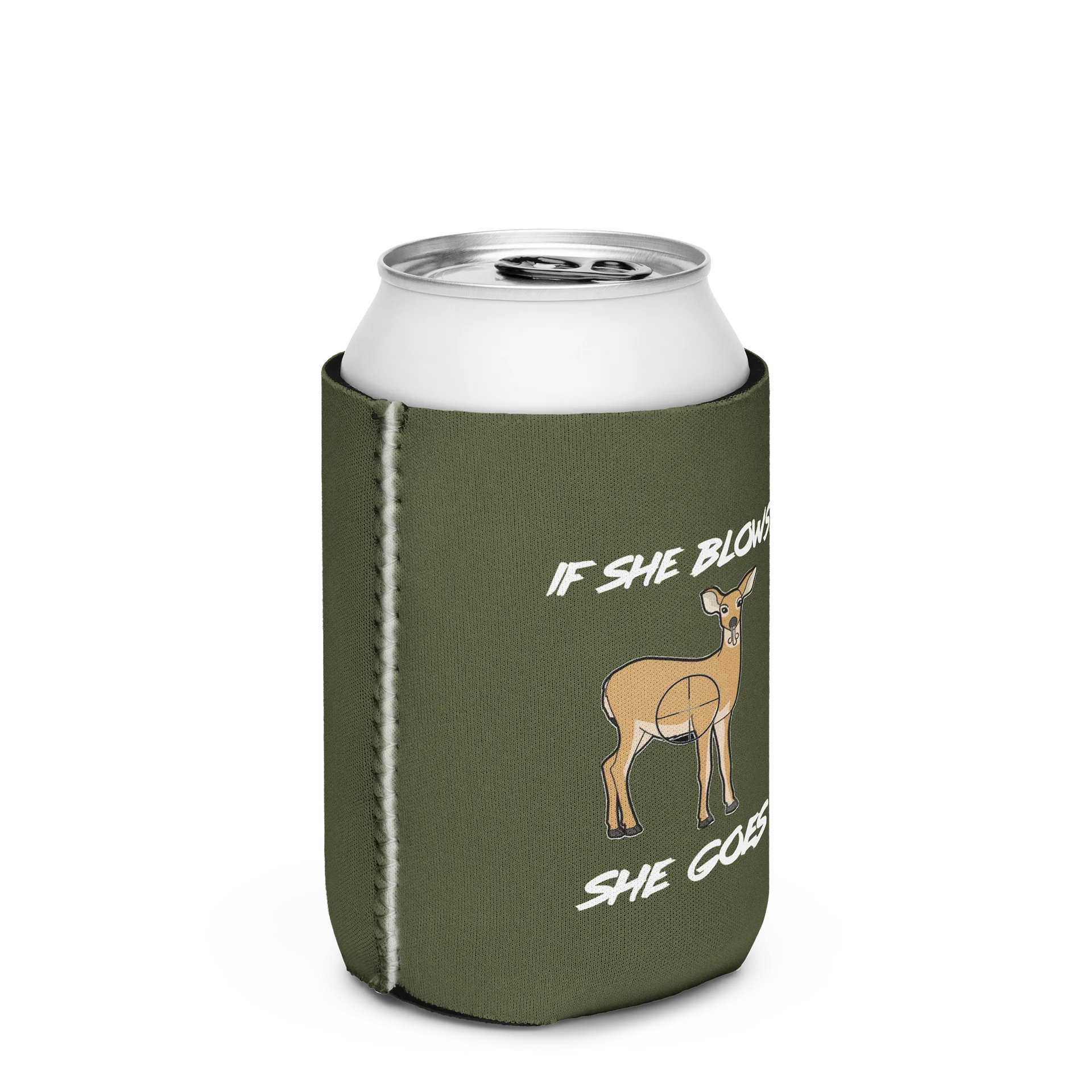 If She Blows She Goes Koozie product image (3)
