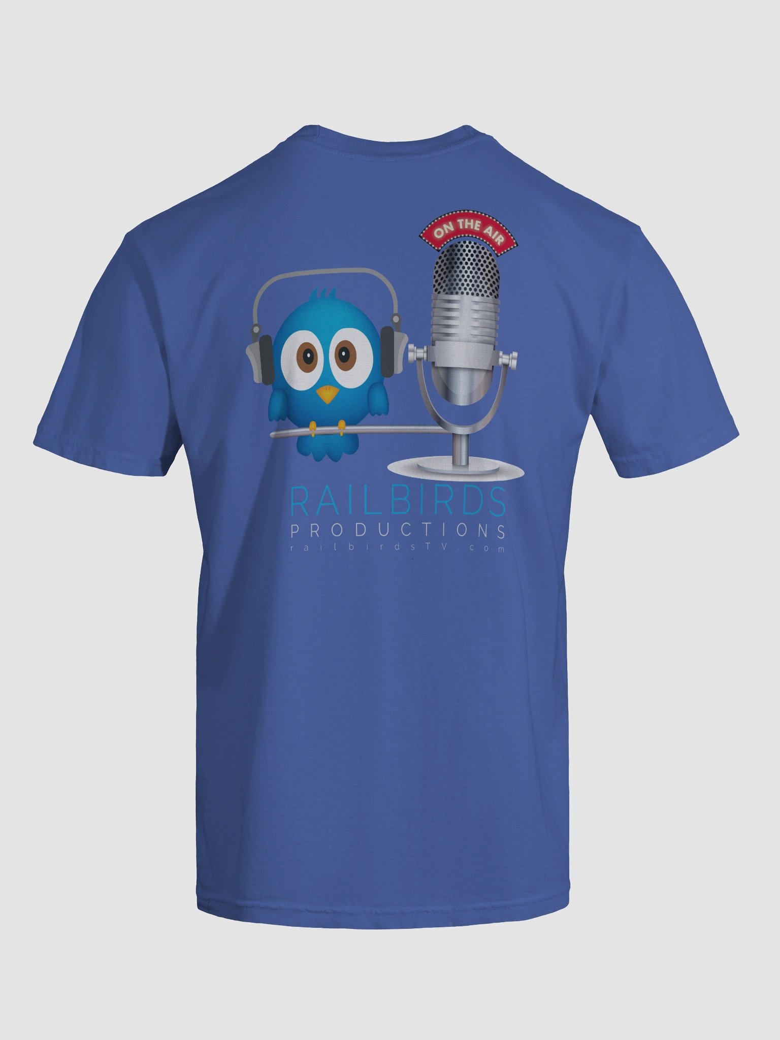 Unisex Blue Railbirds Heavyweight Tee product image (9)