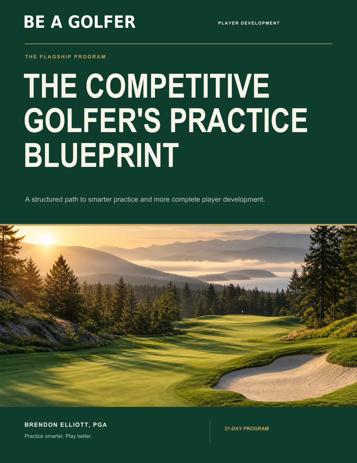 The Competitive Golfer's Practice Blueprint product image (1)