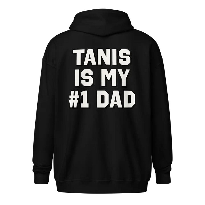 #1 Dad Zip Hoodie product image (1)