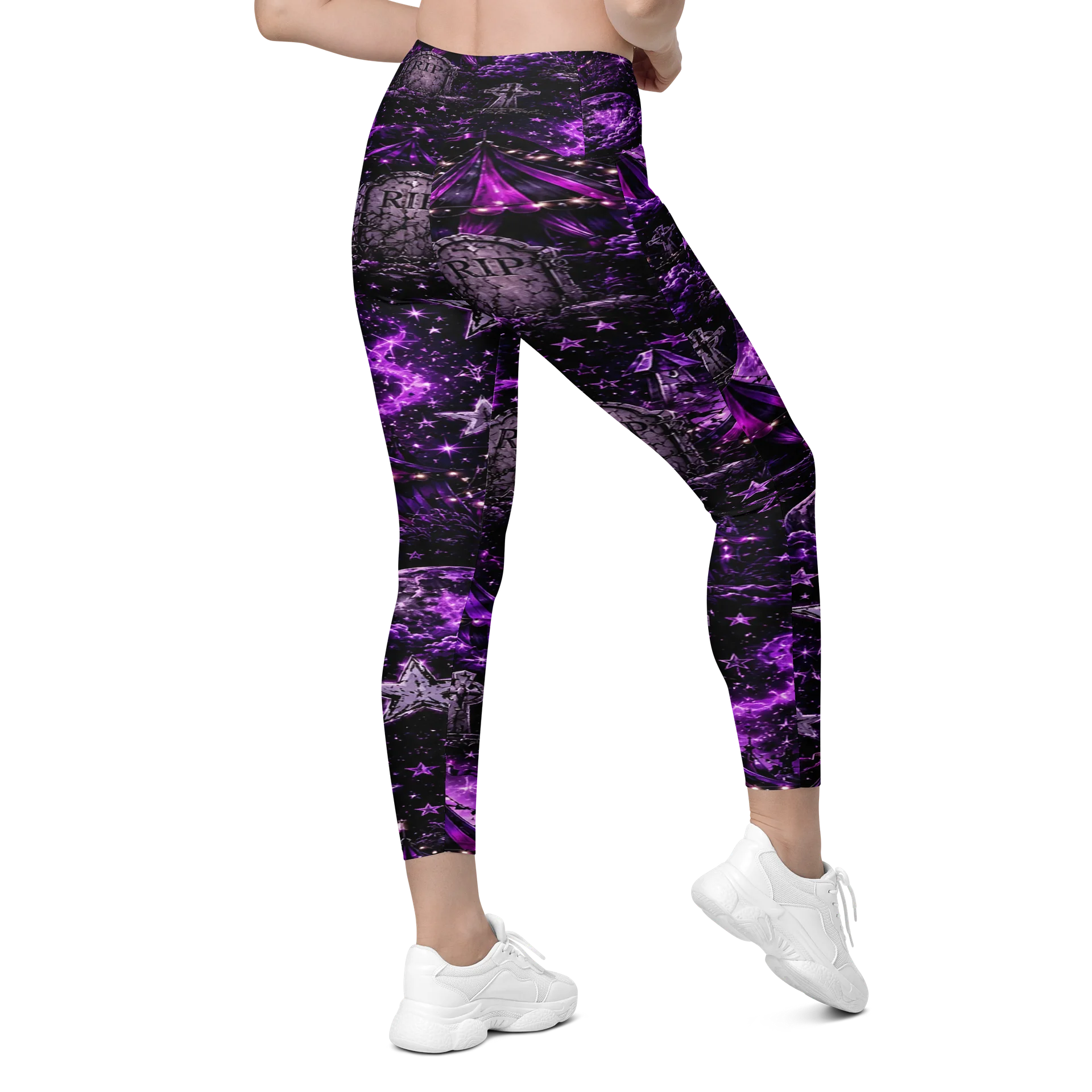 Midnight Carnival of Lost Stars Leggings product image (9)