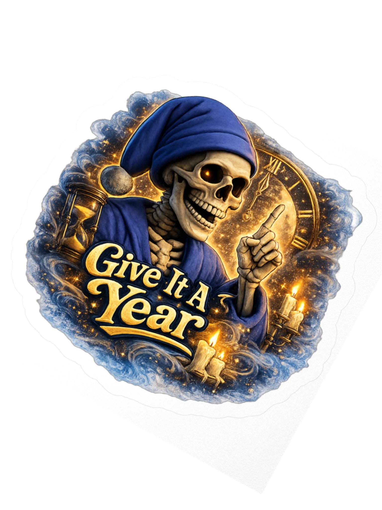 ''Give It A Year'' Kiss Cut Stickers product image (4)